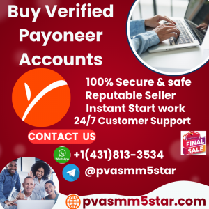 Buy Verified Payoneer Accounts